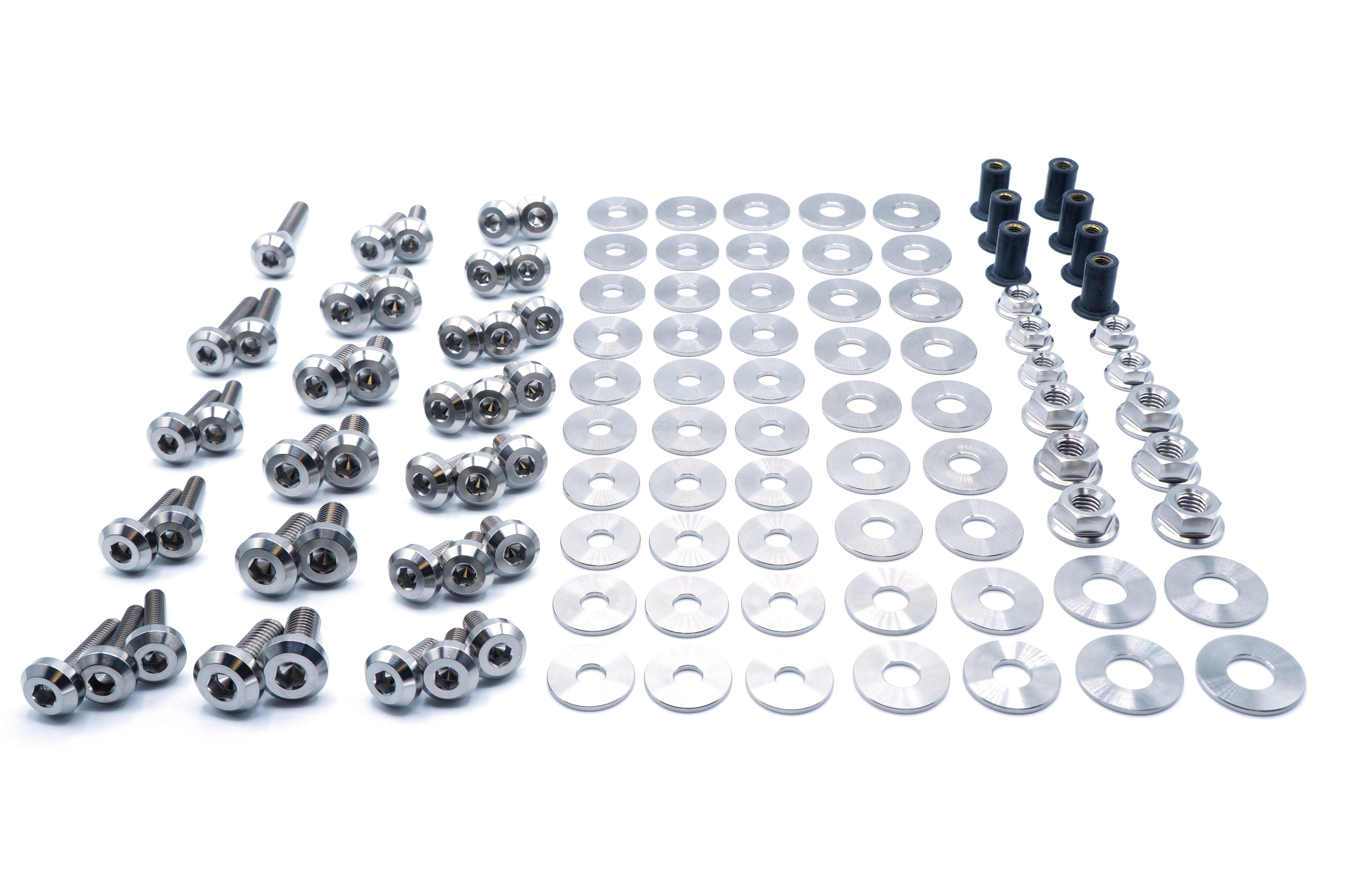 Stage 2 Titanium Hardware Engine Bay Kit - Dodge Charger (2015-2023)
