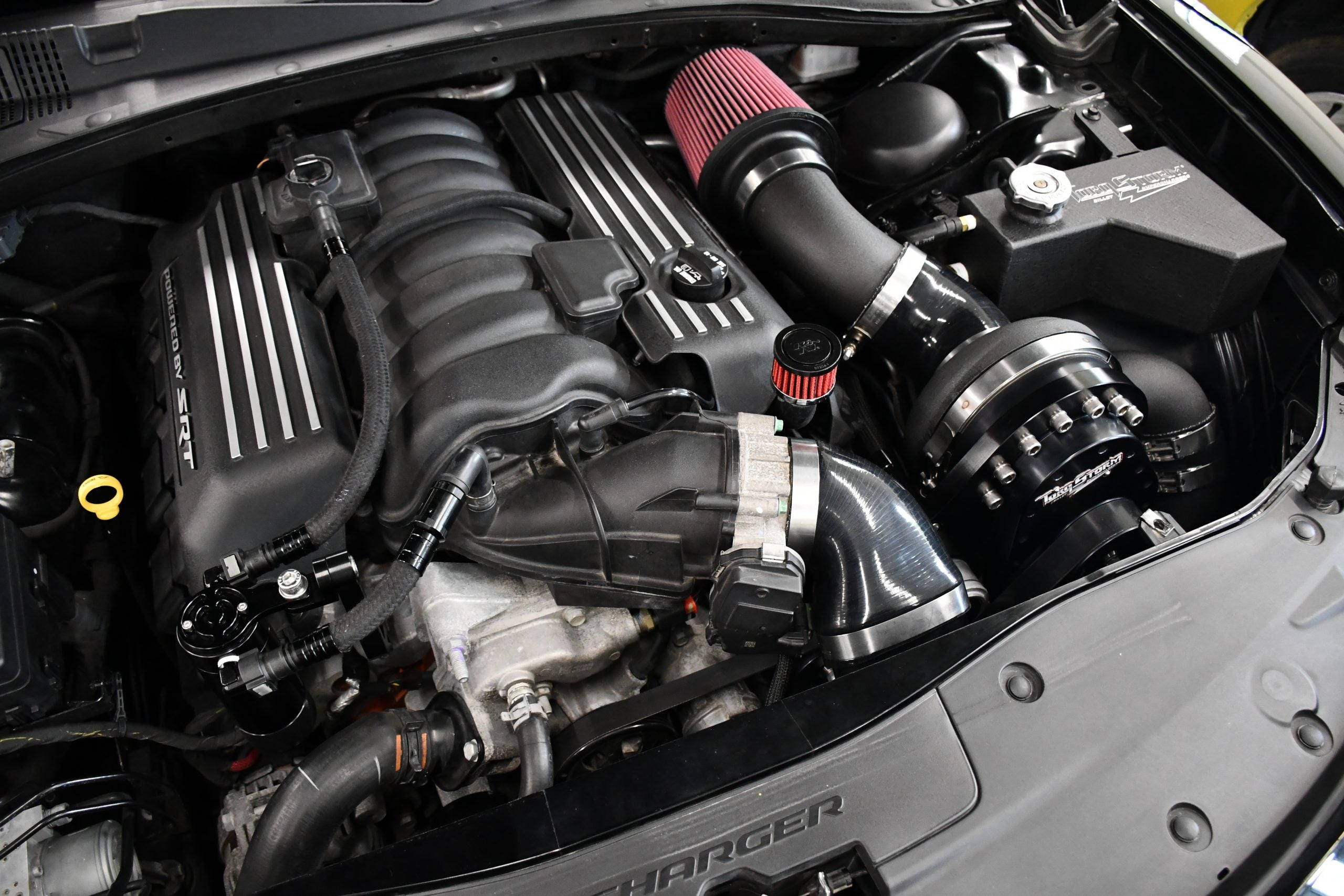 TorqStorm Centrifugal Supercharger Tuner Kit 2009-2023 Charger / Challenger / 300 5.7 /6.4 Hemi