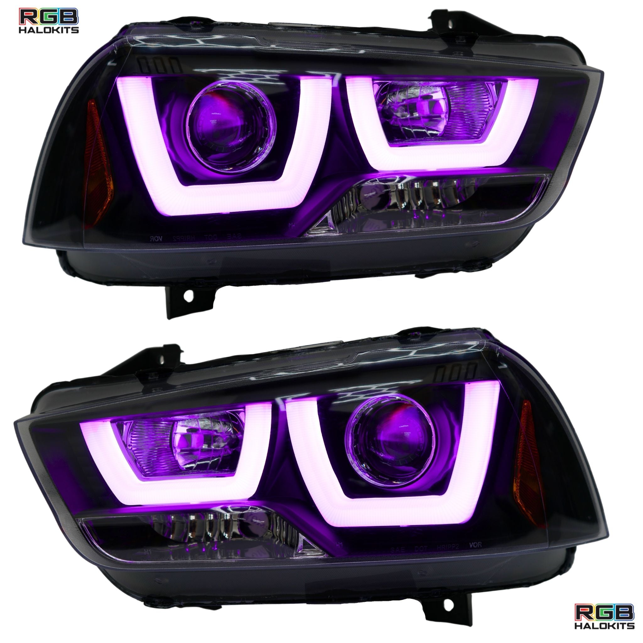 Dodge Charger Flow Series DRL Boards (for 2011-2014 Spec-D Headlights)