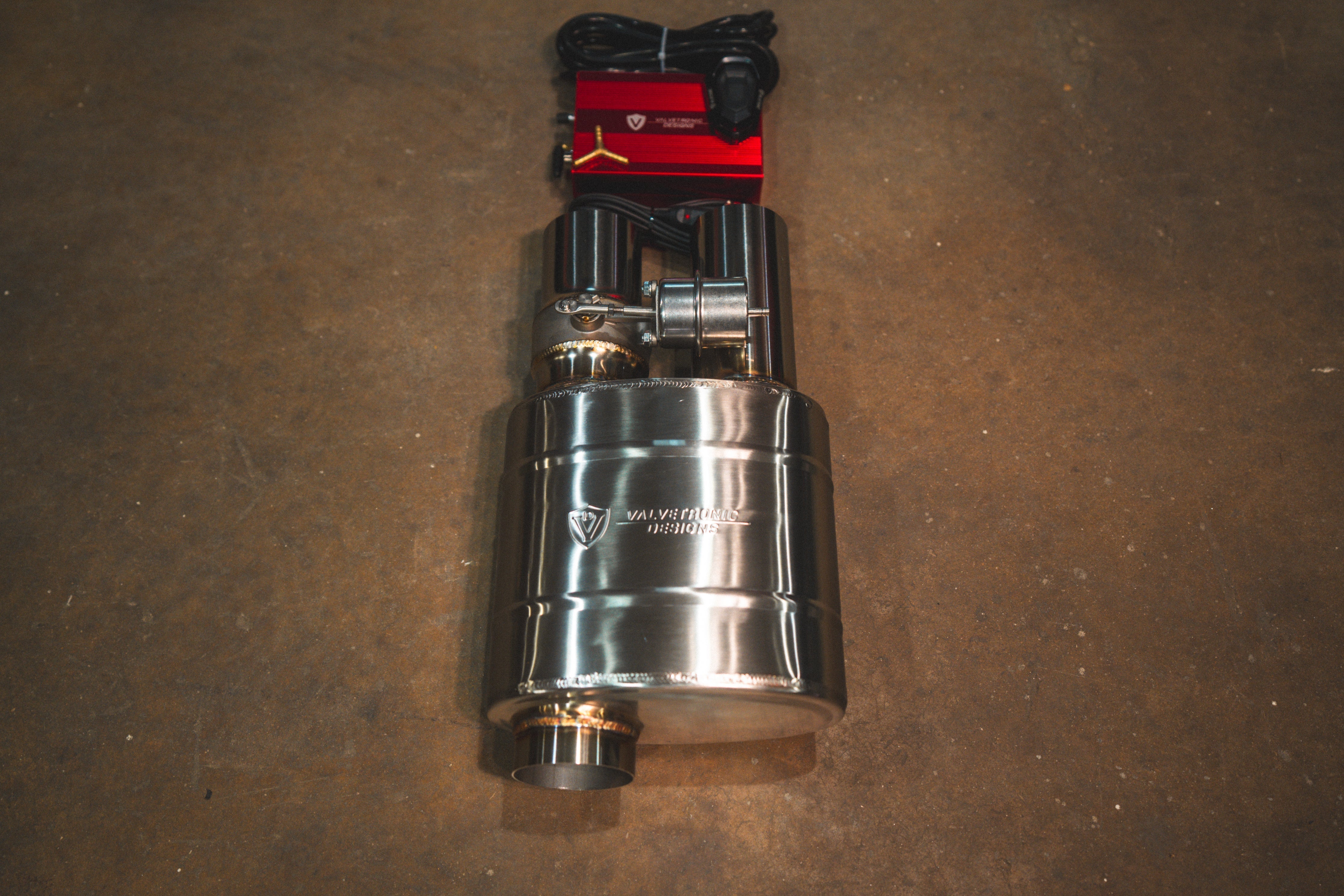 Valvetronic Designs UNIVERSAL VALVED MUFFLER KIT