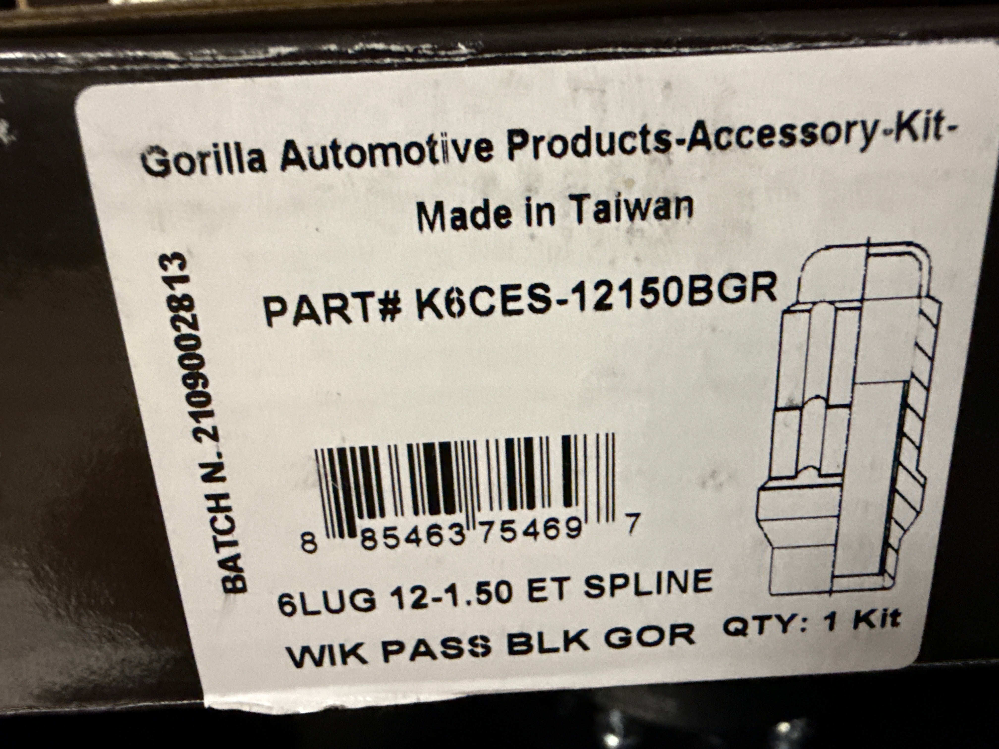 Gorilla K6CES-12150BGR