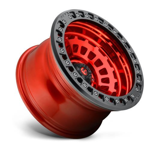 Fuel ZEPHYR BEADLOCK Candy Red 6x139.7 Wheels - product view 2