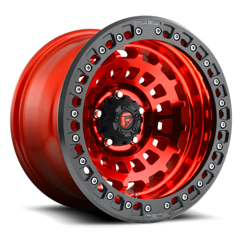 Fuel ZEPHYR BEADLOCK Candy Red 6x139.7 Wheels - product view 1