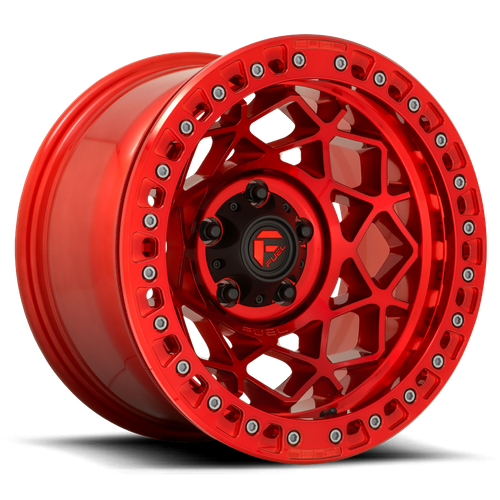 Fuel UNIT BEADLOCK Candy Red 6x139.7 Wheels - product view 1