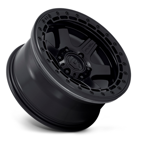 Fuel BLOCK BEADLOCK Matte Black W/ M-Black Ring 6x139.7 Wheels - product view 2