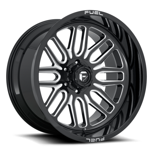 Fuel IGNITE Gloss Black Milled 6x139.7 Wheels - product view 1