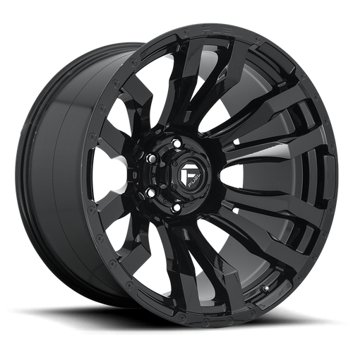 Fuel BLITZ Gloss Black 6x139.7 Wheels - product view 1