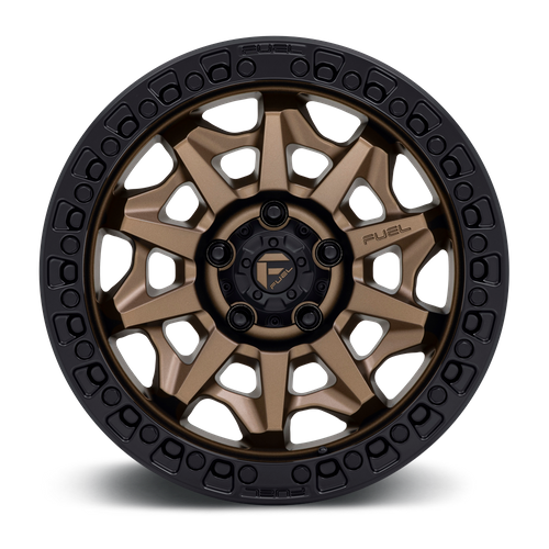 Fuel COVERT Matte Bronze Black Bead Ring 6x139.7 Wheels - product view 3