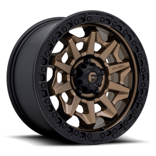 Fuel COVERT Matte Bronze Black Bead Ring 6x139.7 Wheels - product view 1