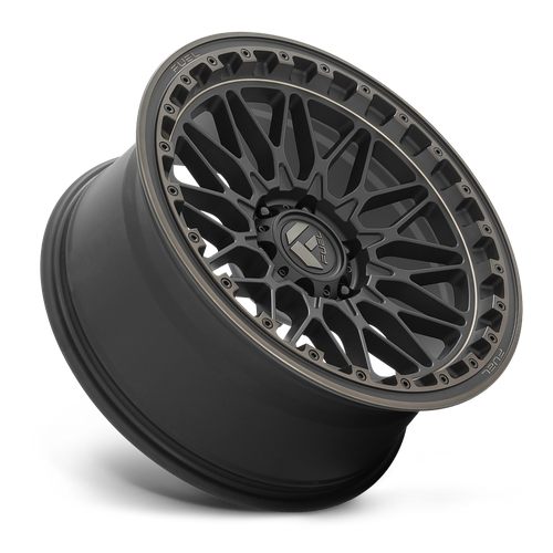 Fuel TRIGGER Matte Black Dark Tint 6x139.7 Wheels - product view 2
