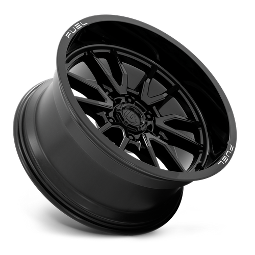 Fuel CLASH Gloss Black 6x139.7 Wheels - product view 2