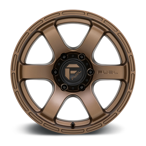 Fuel RUSH Matte Bronze 6x139.7 Wheels - product view 3