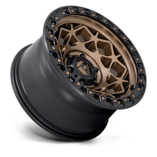 Fuel UNIT Bronze W/ Matte Black Ring 6x139.7 Wheels - product view 2