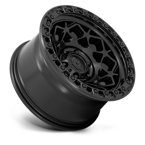 Fuel UNIT Matte Black W/ M-Black Ring 6x139.7 Wheels - product view 2