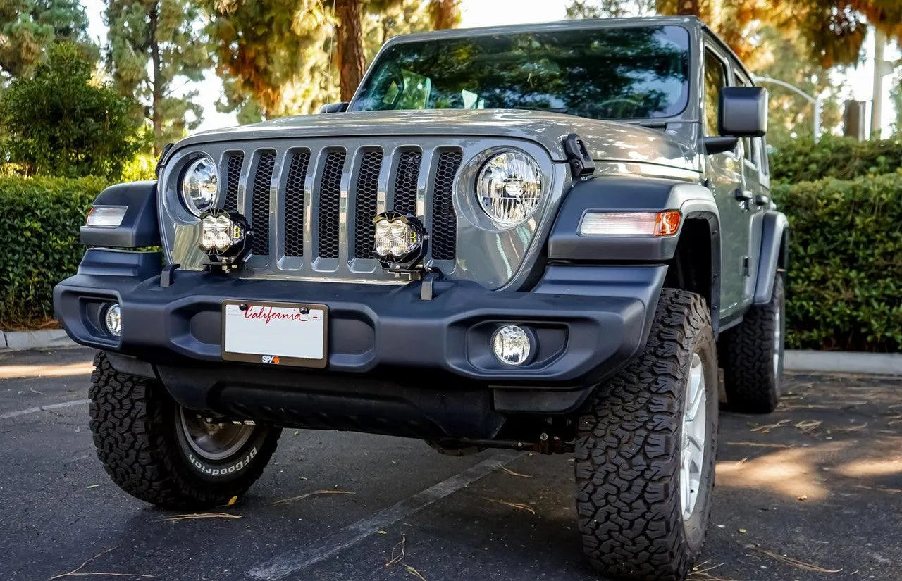 Jeep JL/JT LP6 Pro Bumper Light Kit - Jeep 2020-24 Gladiator; 2018-24 Wrangler JL; NOTE: w/ OE Plastic Bumper