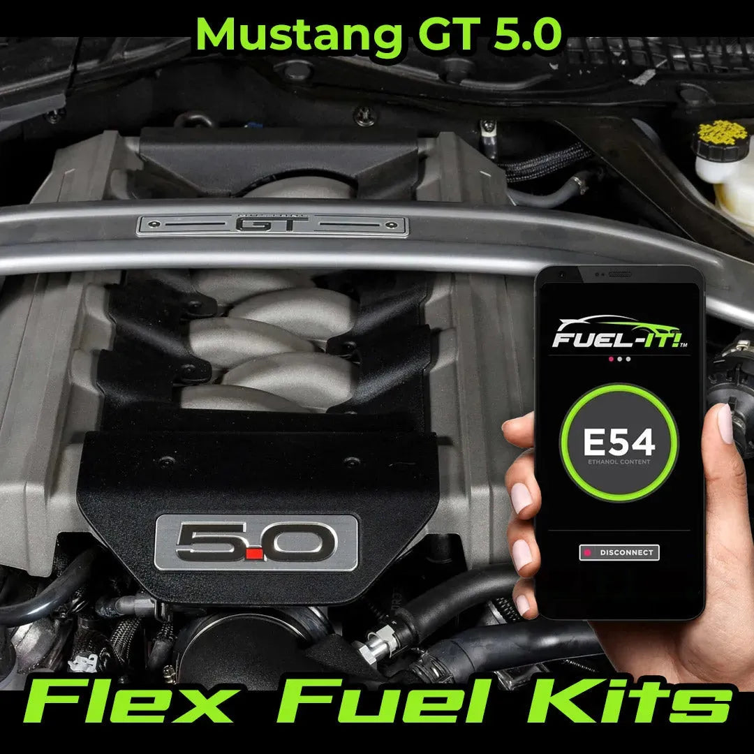 FuelIT Ford Mustang 5.0 Bluetooth Flex Fuel Kits for the 2015-2023