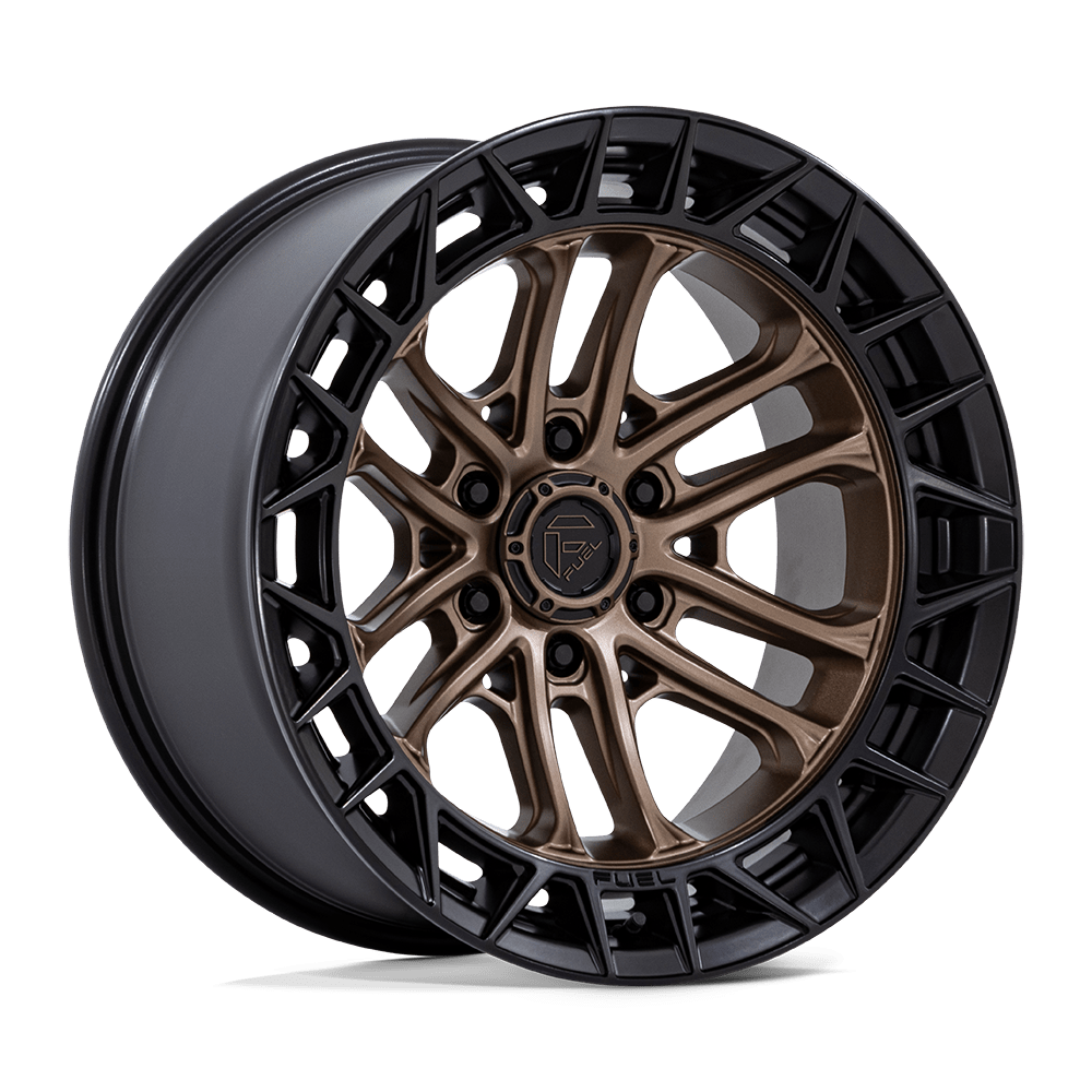 Fuel CELSIUS Matte Bronze W/ M-Blk Lip 6x139.7 Wheels - product view 4
