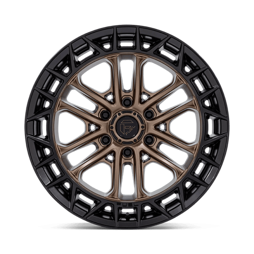Fuel CELSIUS Matte Bronze W/ M-Blk Lip 6x139.7 Wheels - product view 3