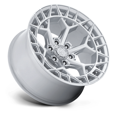 Fuel CHARGER Gloss Silver W/ Machined Face 6x139.7 Wheels - product view 2