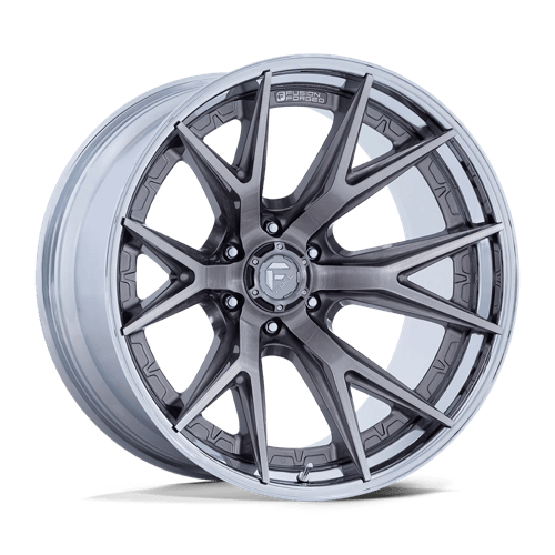 Fuel CATALYST Platinum W/ Chrome Lip 6x139.7 Wheels - product view 1