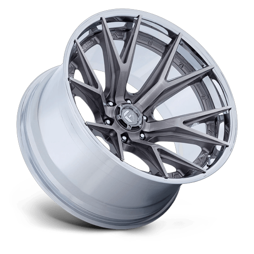 Fuel CATALYST Platinum W/ Chrome Lip 6x139.7 Wheels - product view 2