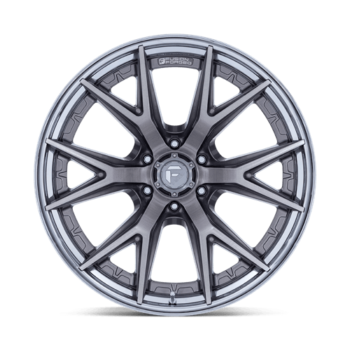 Fuel CATALYST Platinum W/ Chrome Lip 6x139.7 Wheels - product view 3