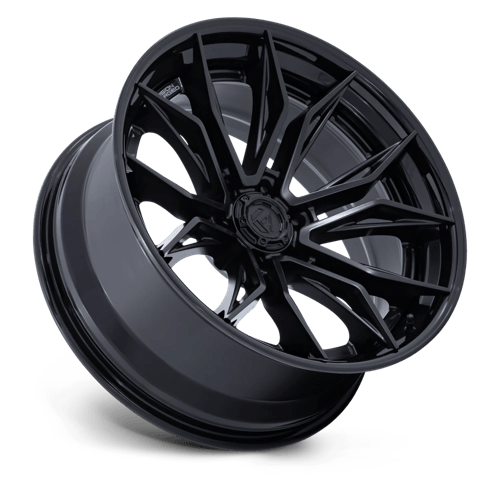 Fuel MUTINY Matte Black W/ Gloss Black Lip 6x139.7 Wheels - product view 2