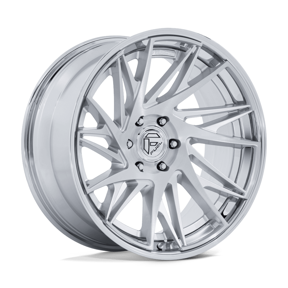 Fuel DYNAMO Gloss Silver Brushed W/ Chr-Lp 6x139.7 Wheels - product view 4