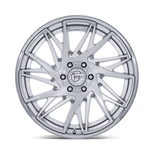 Fuel DYNAMO Gloss Silver Brushed W/ Chr-Lp 6x139.7 Wheels - product view 3