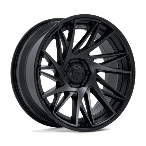 Fuel DYNAMO Matte Black W/ Gloss Black Lip 6x139.7 Wheels - product view 1