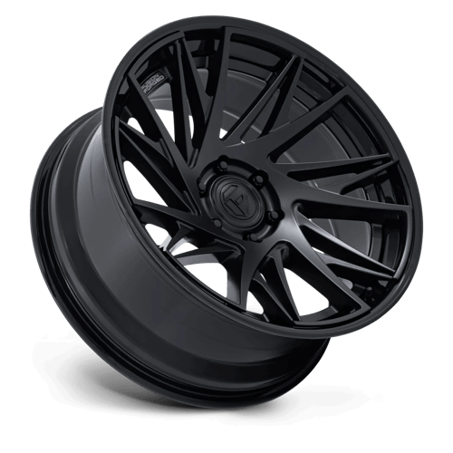 Fuel DYNAMO Matte Black W/ Gloss Black Lip 6x139.7 Wheels - product view 2