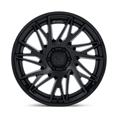 Fuel DYNAMO Matte Black W/ Gloss Black Lip 6x139.7 Wheels - product view 3