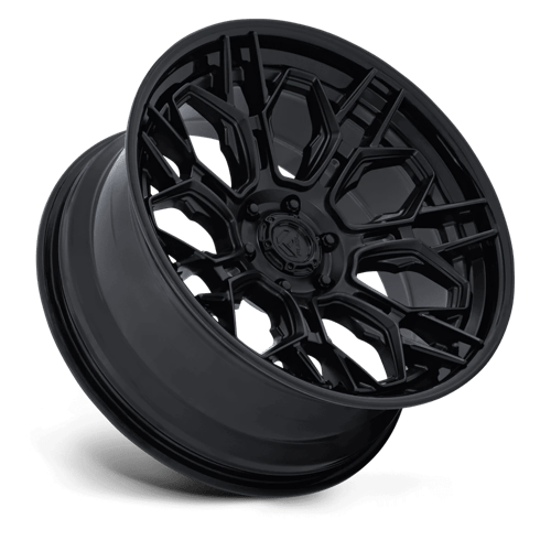 Fuel HIVE Matte Black W/ Gloss Black Lip 6x139.7 Wheels - product view 2