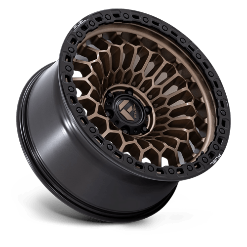 Fuel SINISTER Matte Bronze W/ M-Blk Lip 6x139.7 Wheels - product view 2