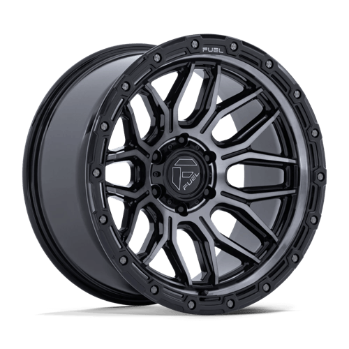Fuel SURGE Gloss Black Machined W/ Gtcc 6x139.7 Wheels - product view 1