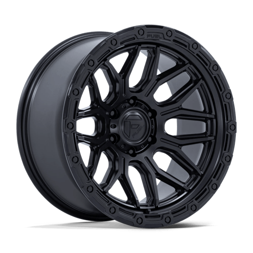 Fuel SURGE Matte Black W/ Gloss Black Lip 6x139.7 Wheels - product view 1