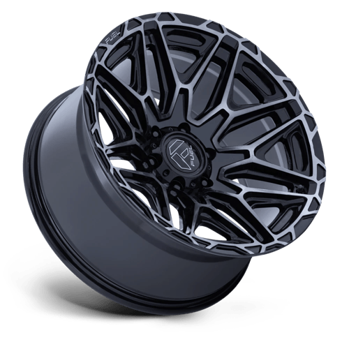 Fuel INJECTOR Gloss Black Machined-Fc W/ Ddt 6x139.7 Wheels - product view 2