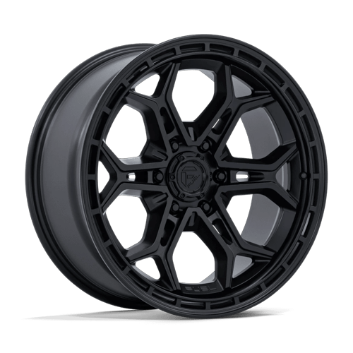 Fuel HEATHEN Matte Black 6x139.7 Wheels - product view 1