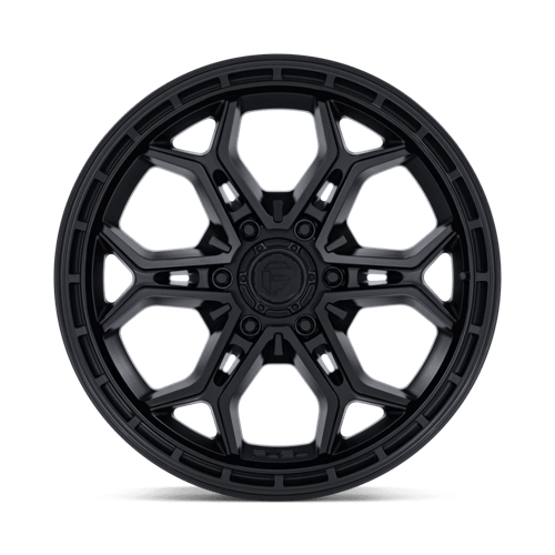 Fuel HEATHEN Matte Black 6x139.7 Wheels - product view 3