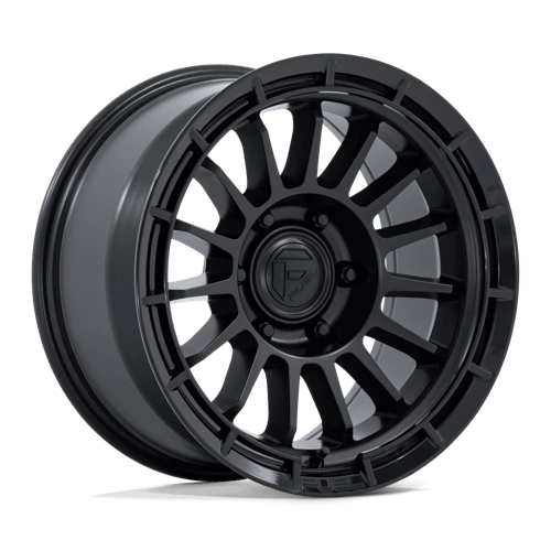 Fuel ASCEND Matte Black W/ Gloss Black Lip 6x139.7 Wheels - product view 1