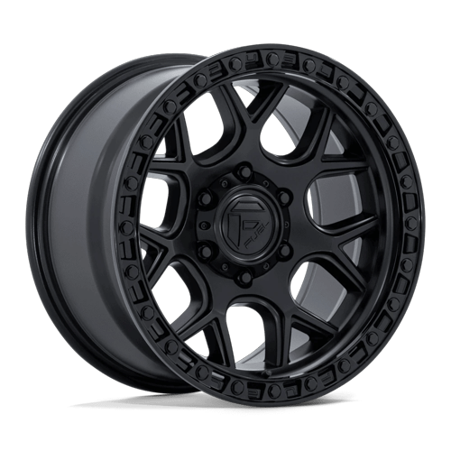 Fuel PUMA Matte Black W/ Gloss Black Lip 6x139.7 Wheels - product view 1