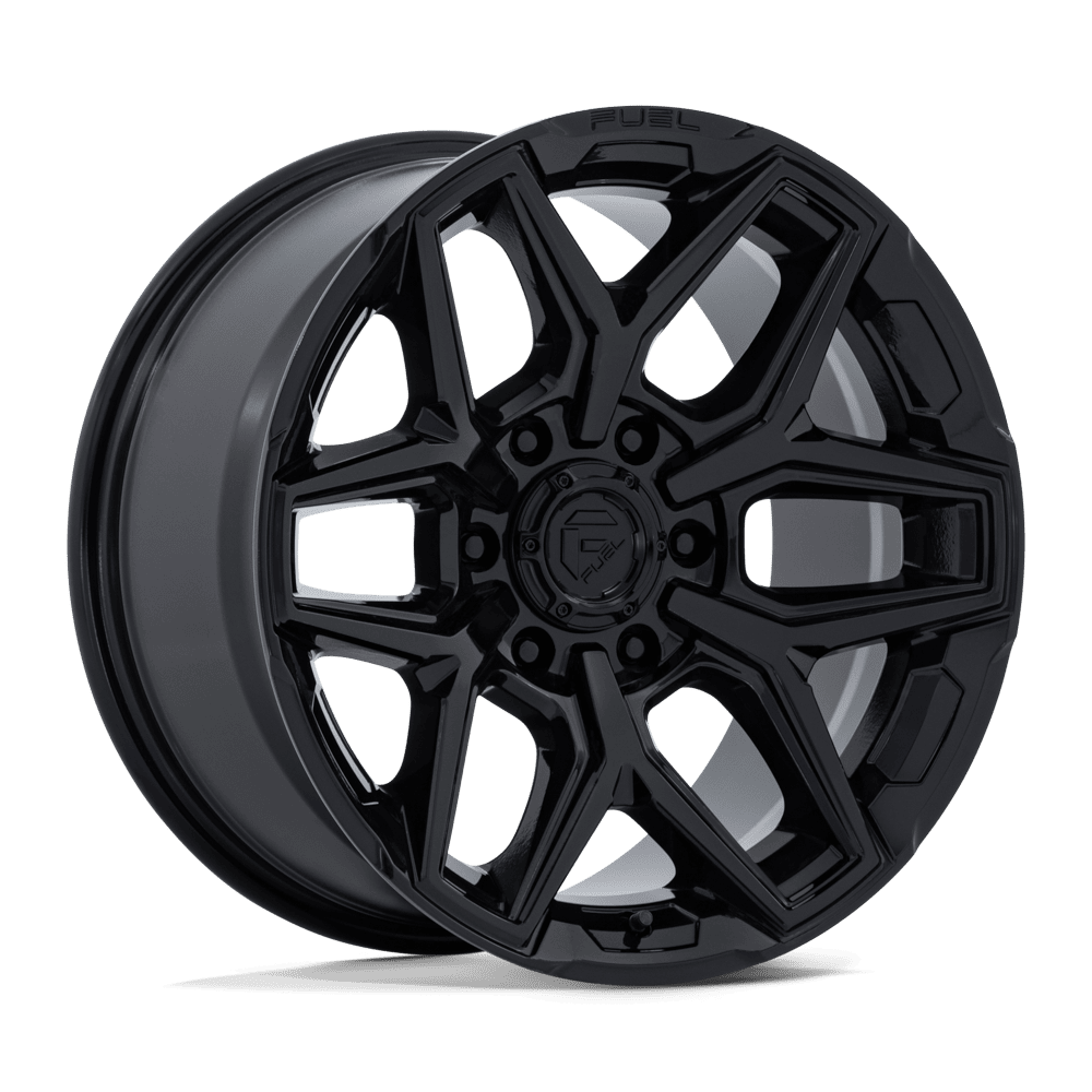 Fuel FLUX Gloss Black 6x139.7 Wheels