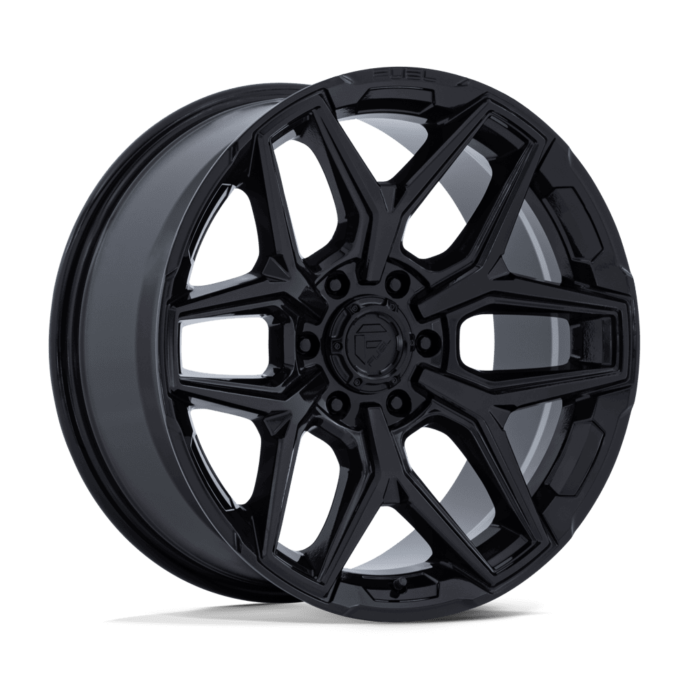 Fuel FLUX Gloss Black 6x139.7 Wheels