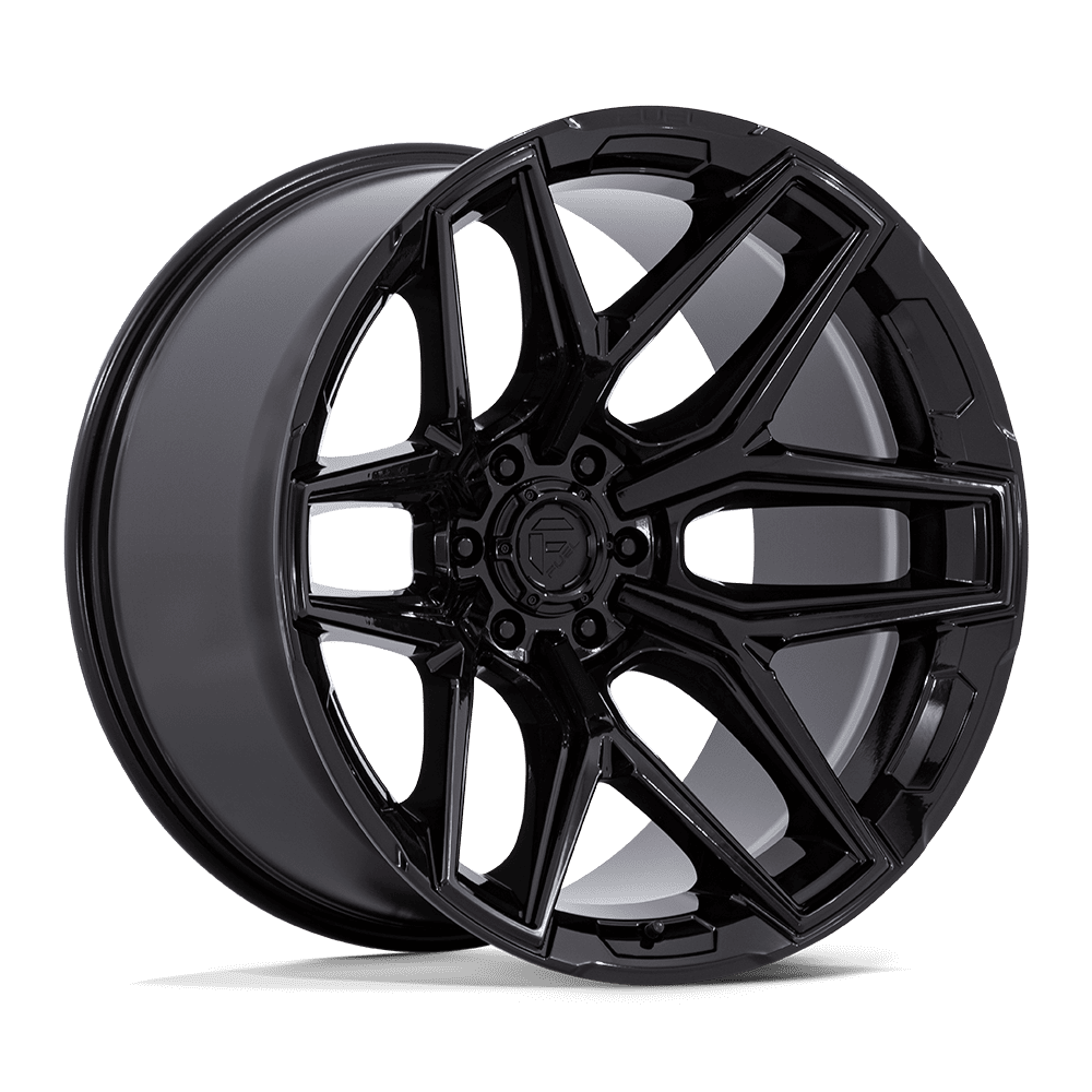 Fuel FLUX Gloss Black 6x139.7 Wheels