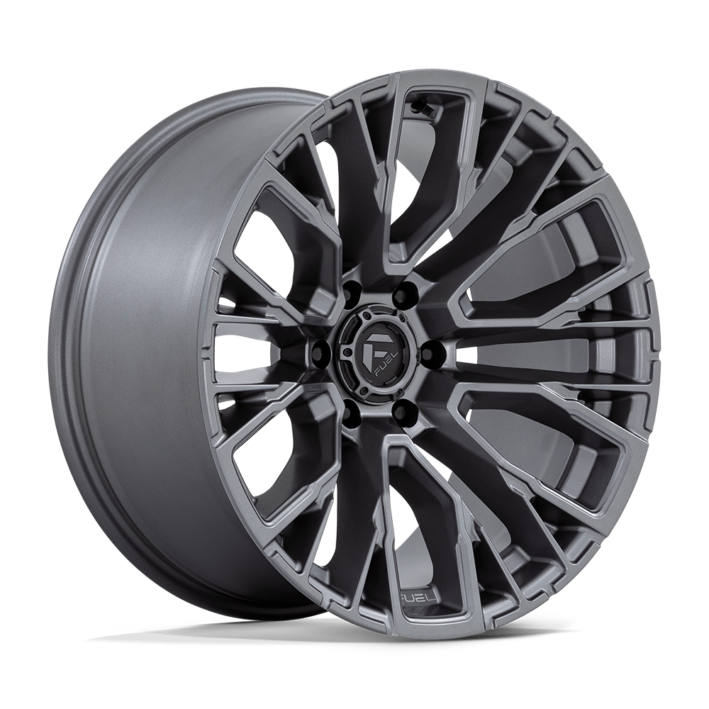 Fuel REBAR Matte Gunmetal 6x139.7 Wheels - product view 4