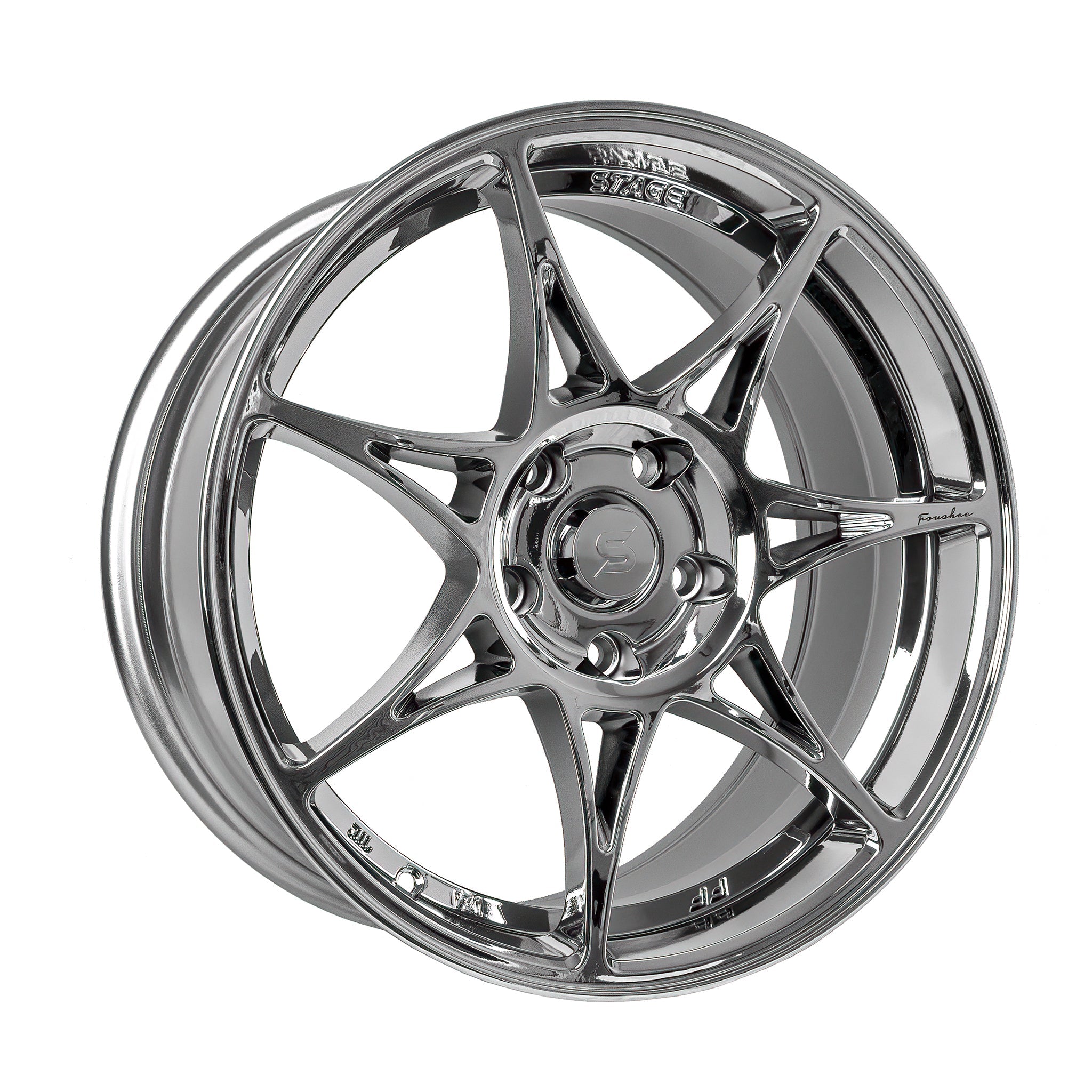 Stage Wheels Foushee 18x9.5 +22mm 5x120 CB: 74.1 Color: Chrome
