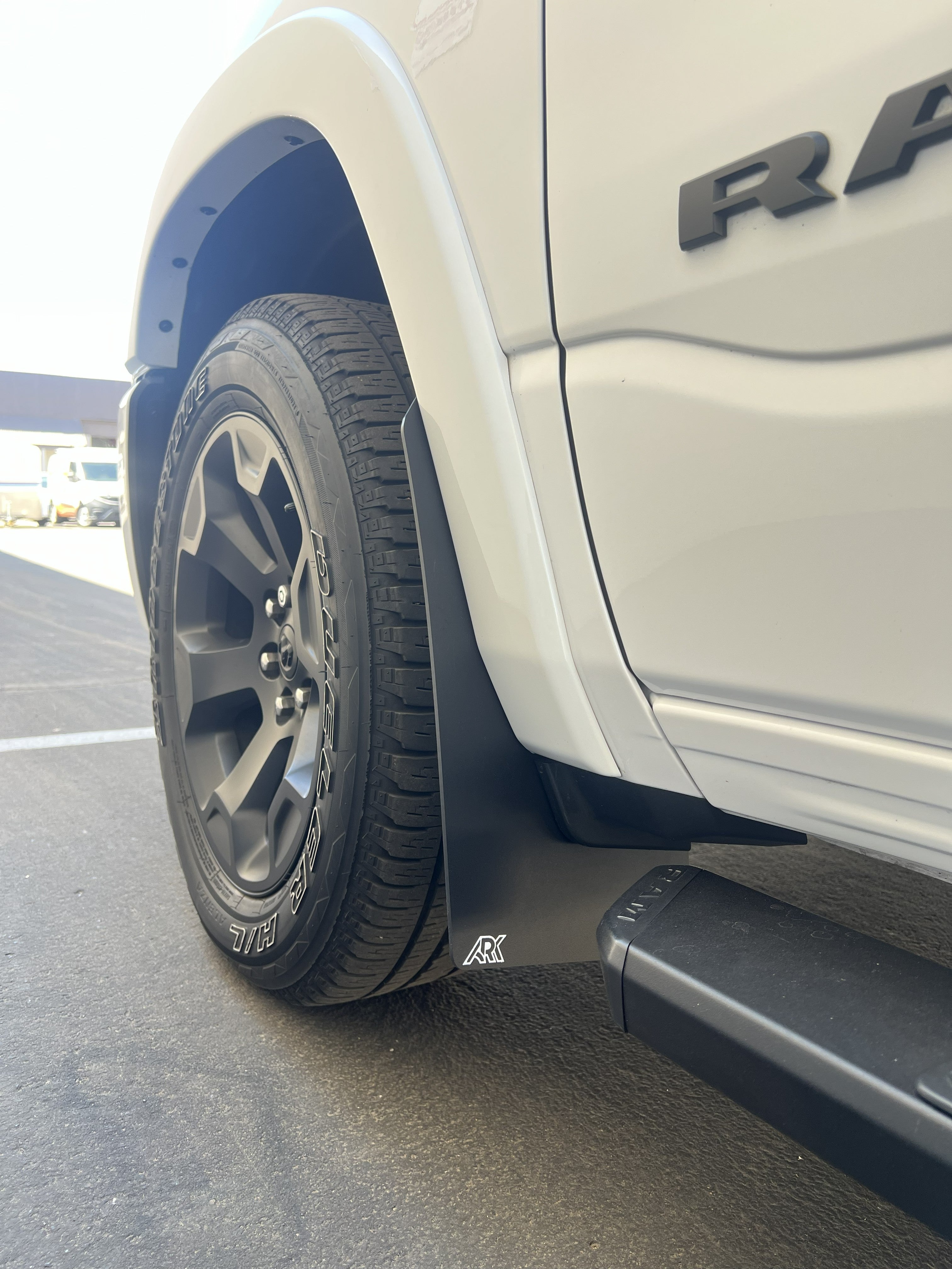 ARK 2019-2026 Dodge 1500 RAM TriXpoly Mid Mud Flaps