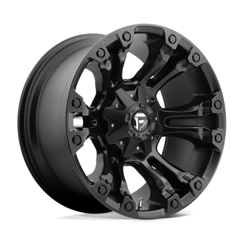 Fuel VAPOR Matte Black 6x139.7 Wheels - product view 1