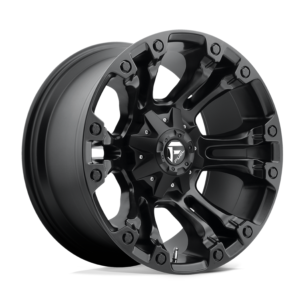 Fuel VAPOR Matte Black 6x139.7 Wheels - product view 4