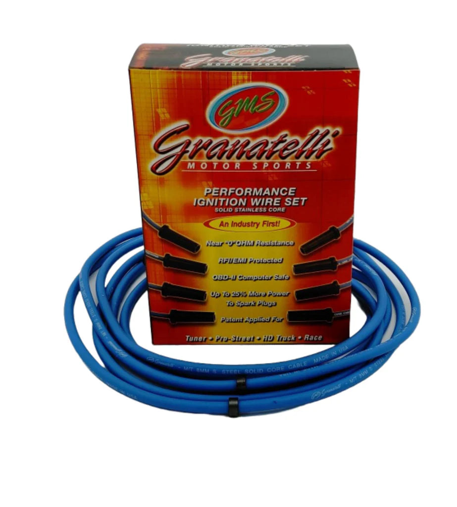 Granatelli 03-07 Dodge 5.7L Hemi Perf Ignition Wire Conn Kit - Blue
